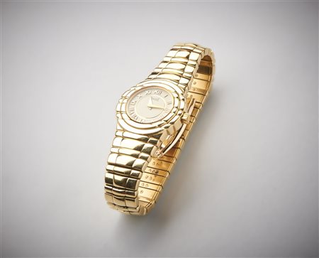  PIAGET - Orologio "Piaget" da donna, in oro giallo 750/1000 modello Tanagra movimentlo al quarzo.