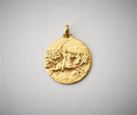  . - Medaglia in oro 750/1000 arma dei carabinieri.