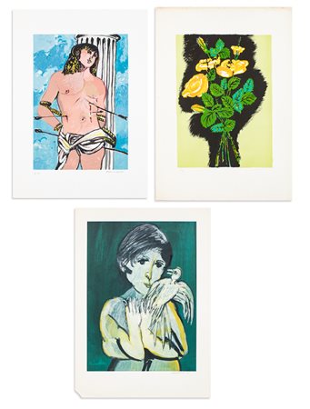 REMO BRINDISI (1918-1996) - Lotto unico composto da 3 opere: