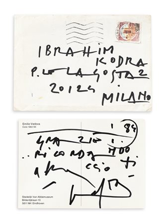 EMILIO VEDOVA - Senza Titolo, 1984