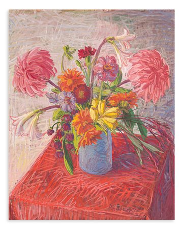 DINO GAMBETTI (1907-1988) - Fiori