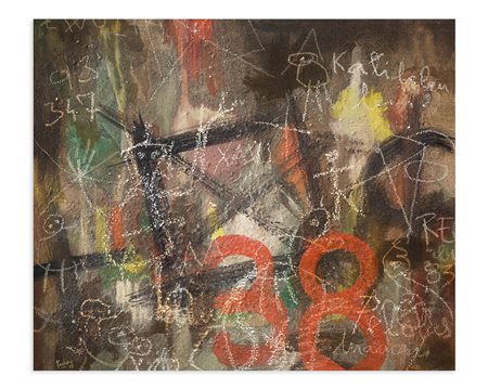 JULIAN PACHECO (1937-2000) - Muro de mi barrio, 1968