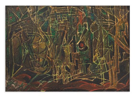 SAMO KOLER (1909-1988) - Castello delle speranze, 1957