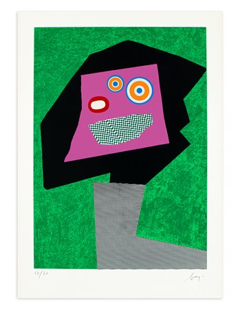 ENRICO BAJ (1927-2003) - Personaggio, 1969