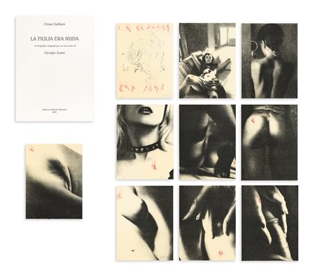 OMAR GALLIANI (1954) - La figlia era nuda. 10 litografie originali per un racconto di Giorgio Soavi, 2005