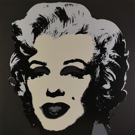 Andy Warhol (1928 - 1987) MARILYN MONROE (MARILYN) serigrafia, cm 91,5x91,5;...