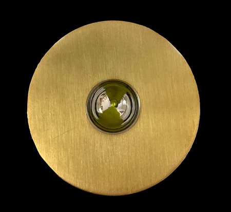 Franco Costalonga (1933 - 2019) CIONDOLO IN ORO in oro giallo 18kt e sfera in...