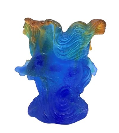 Daum France - Vaso scultura,  20° secolo