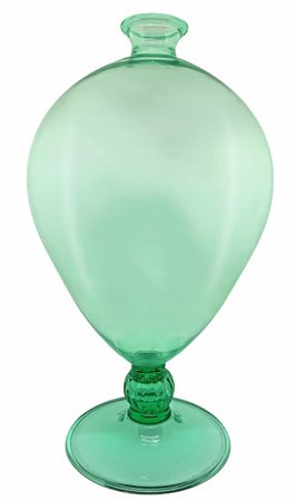 Vittorio Zecchin per Venini - Vaso, modello Veronese in vetro trasparente nei toni del verde acqua, 1989