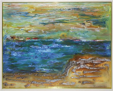 Paesaggio notturno astratto, 1978