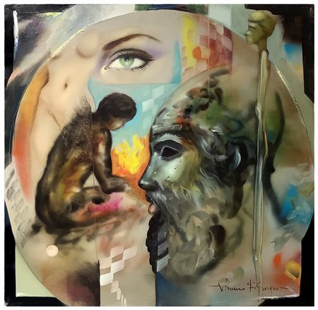 Vincenzo Di Giorgio (Capurso 1945)  - Senza titolo, 20° secolo