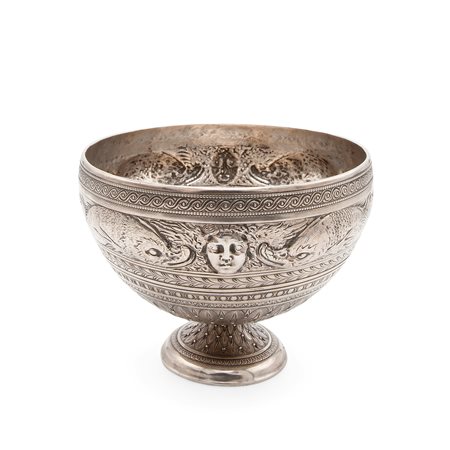 Boule in argento, Napoli fine XIX secolo