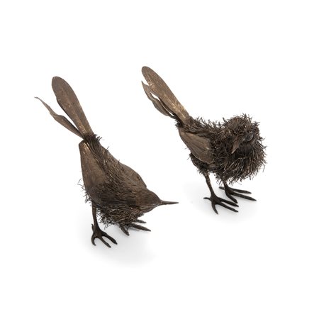 Coppia di uccellini, Buccellati XX secolo