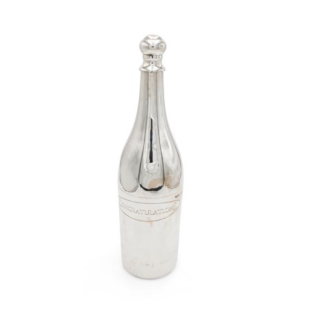 Grande shaker Deco in forma di bottiglia