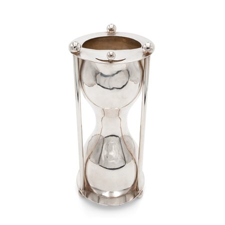 Shaker in forma di clessidra con cucchiaio