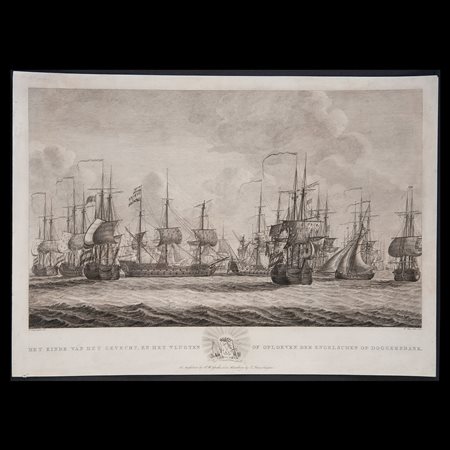 Robbert Muys (1742 - Rotterdam 1825), Battaglia navale di Dogger Bank, Paesi Bassi 1784