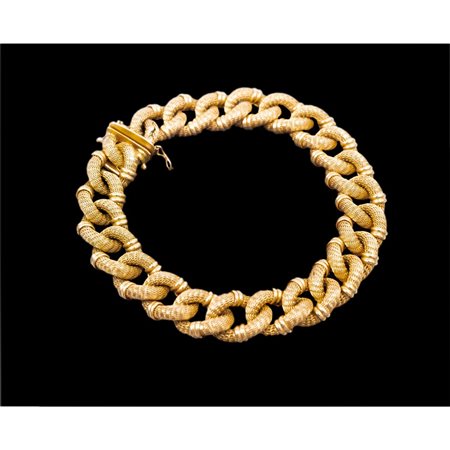 BRACCIALE in oro giallo 18 KT (g. 32.20)