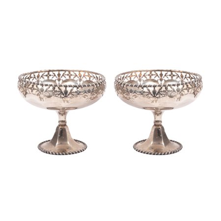 WILSON & SHARP LTD EDINBURGH 
Due coppe in argento 925