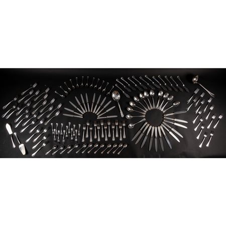 SERVIZIO DI POSATE in argento Argentiere Ricci & c. s.p.a.