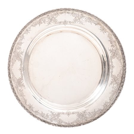 WHELAN - AEHLE - HUTCHINSON 
Piatto tondo in argento