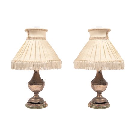 COPPIA DI LUMETTI in argento