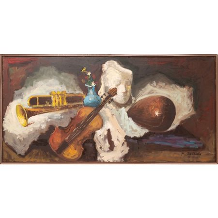 PITTORE DEL XX SECOLO, Olio su tela