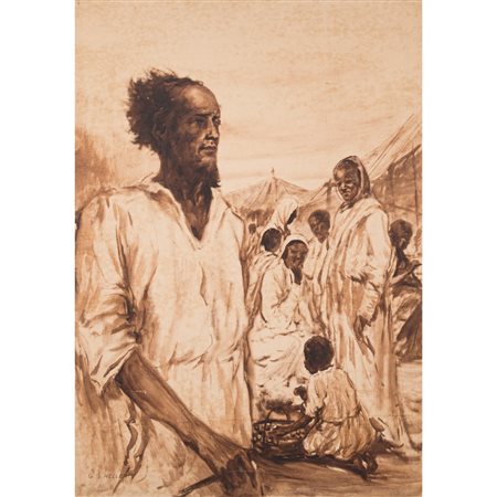 G. B. HELLER Tre oli su tela