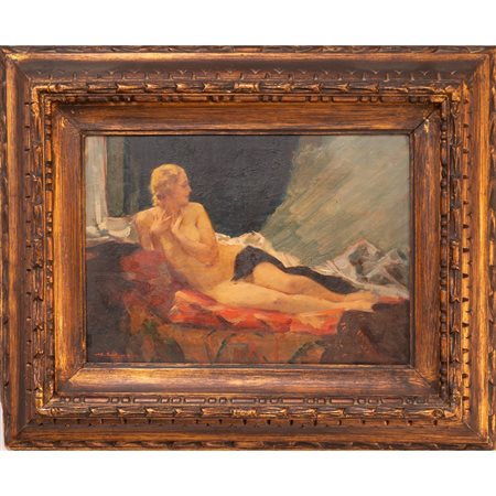 ANTONIO CUTINO, Olio su tavoletta