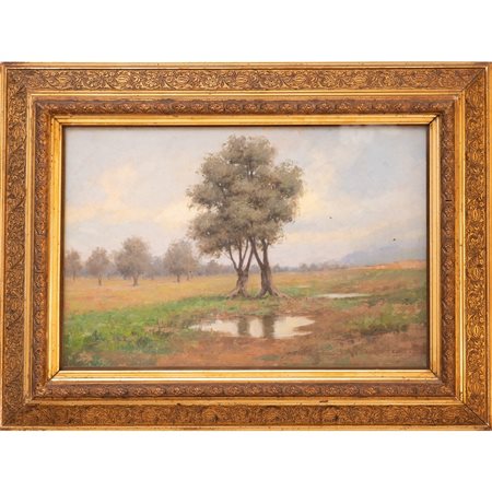 ANTONIO CUTINO, Olio su tavoletta