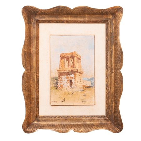 ROCCO LENTINI, Acquarello su carta