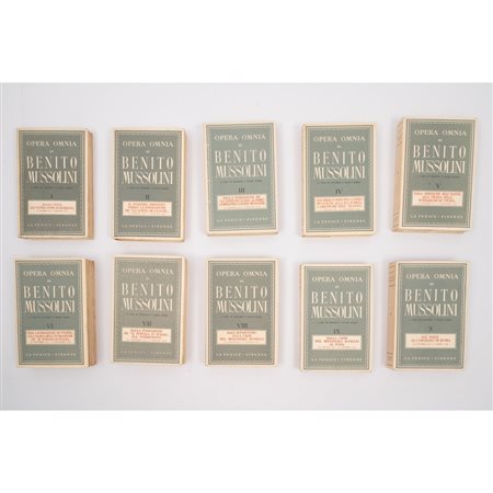 DIECI VOLUMI IN BROSSURA:  Edoardo e Duilio Susmel