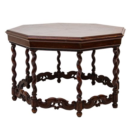 TAVOLO da salotto di forma ottagonale