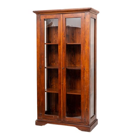 VETRINETTA a due ante in legno di faggio