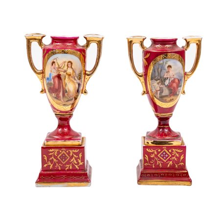 COPPIA DI VASI VIENNA