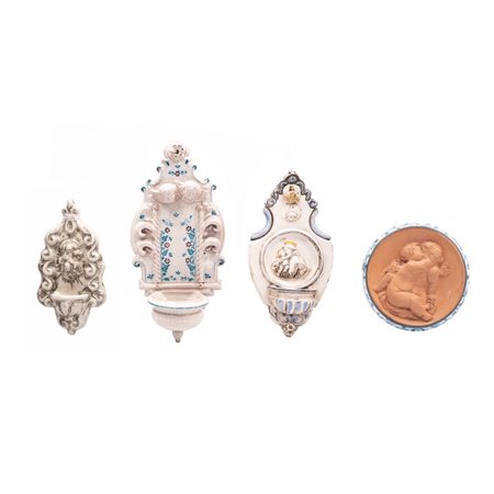 TRE ACQUASANTIERE in ceramica