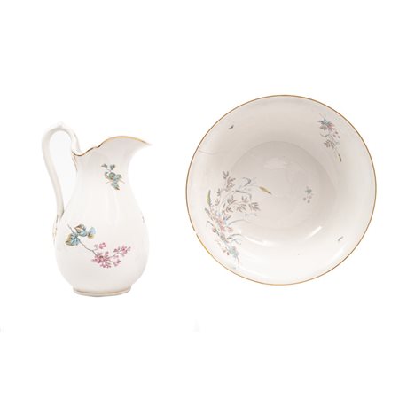 BROCCA CON BACILE  in porcellana Richard Ginori