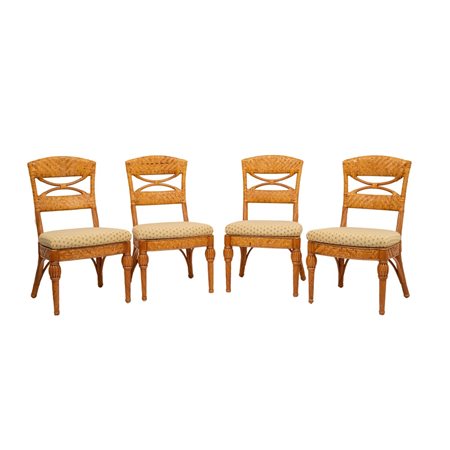 QUATTRO SEDIE in midollino