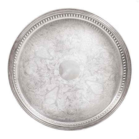 VASSOIO IN SILVER PLATED