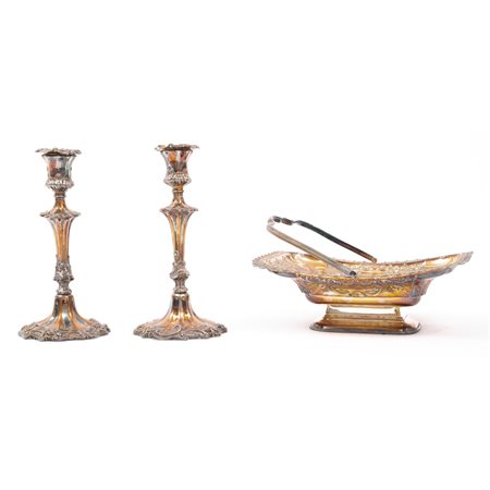 COPPIA MONOCERA E CESTINO