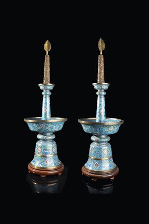 COPPIA DI CANDELABRI