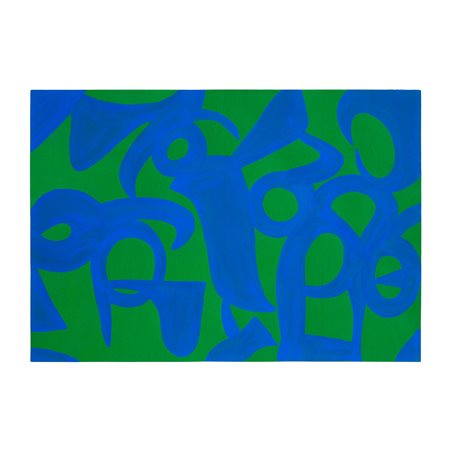 Carla Accardi, Verde-blu