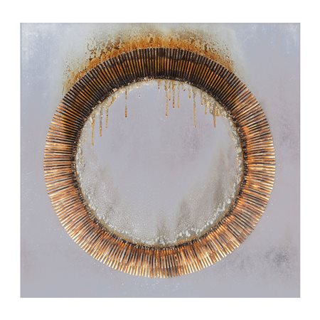 Bernard Aubertin, Dessin de feu sur aluminium