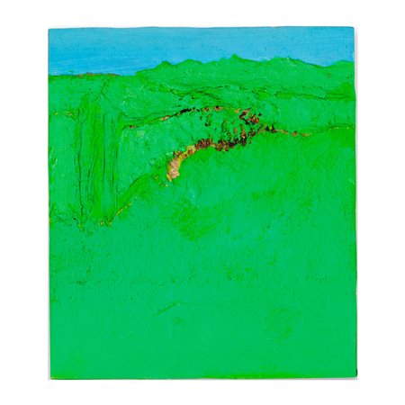 Carlo Mattioli, Paesaggio in collina