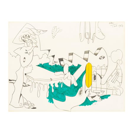 Valerio Adami, Senza titolo