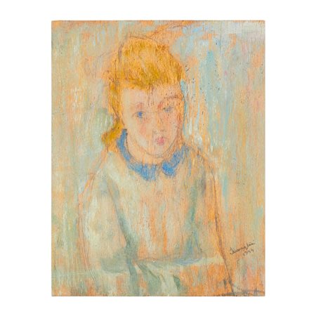 Pio Semeghini, Bambina con camicetta