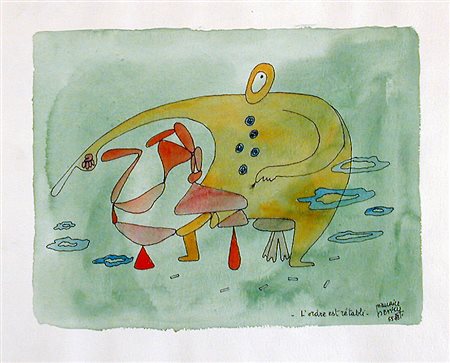 Maurice Henry L'ordre est rètabil 1955