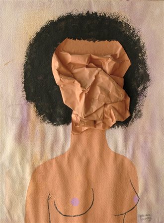 Maurice Henry Femme nue 1976