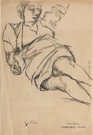 Renato Guttuso Senza titolo 