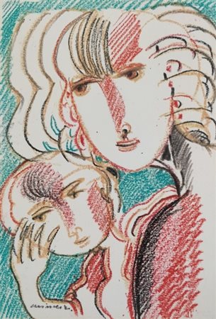 Remo Brindisi Maternità 1985