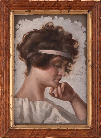  
Dipinto figura femminile  inizi XX secolo
 